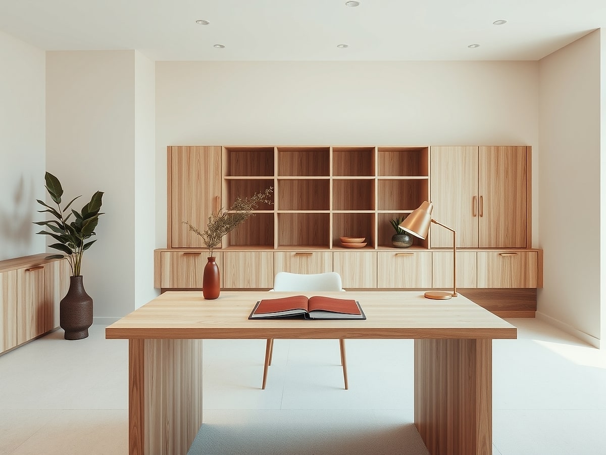 A working desk