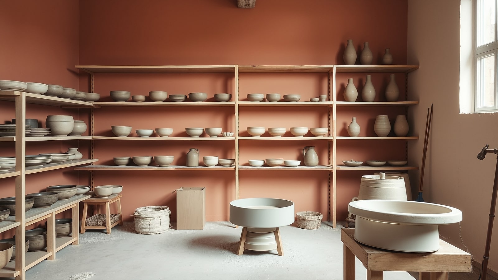 Matte oat glaze
